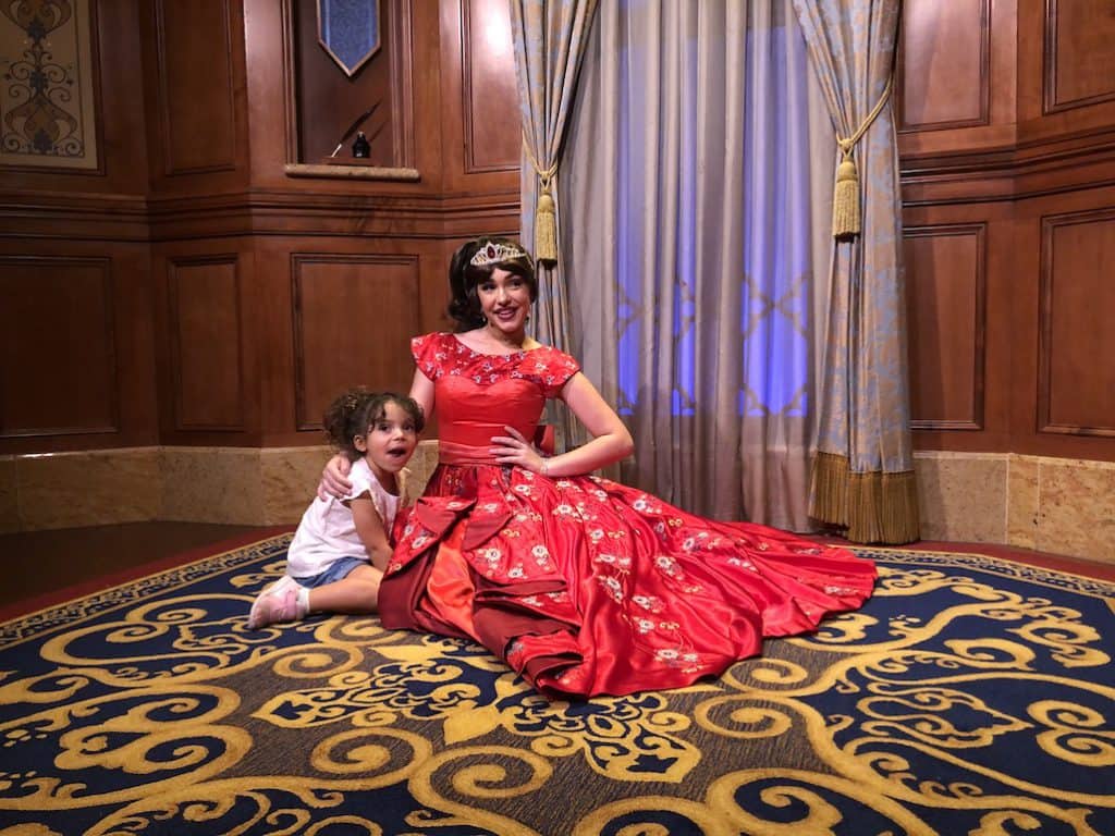 Meeting Elena of Avalor At Magic Kingdom
