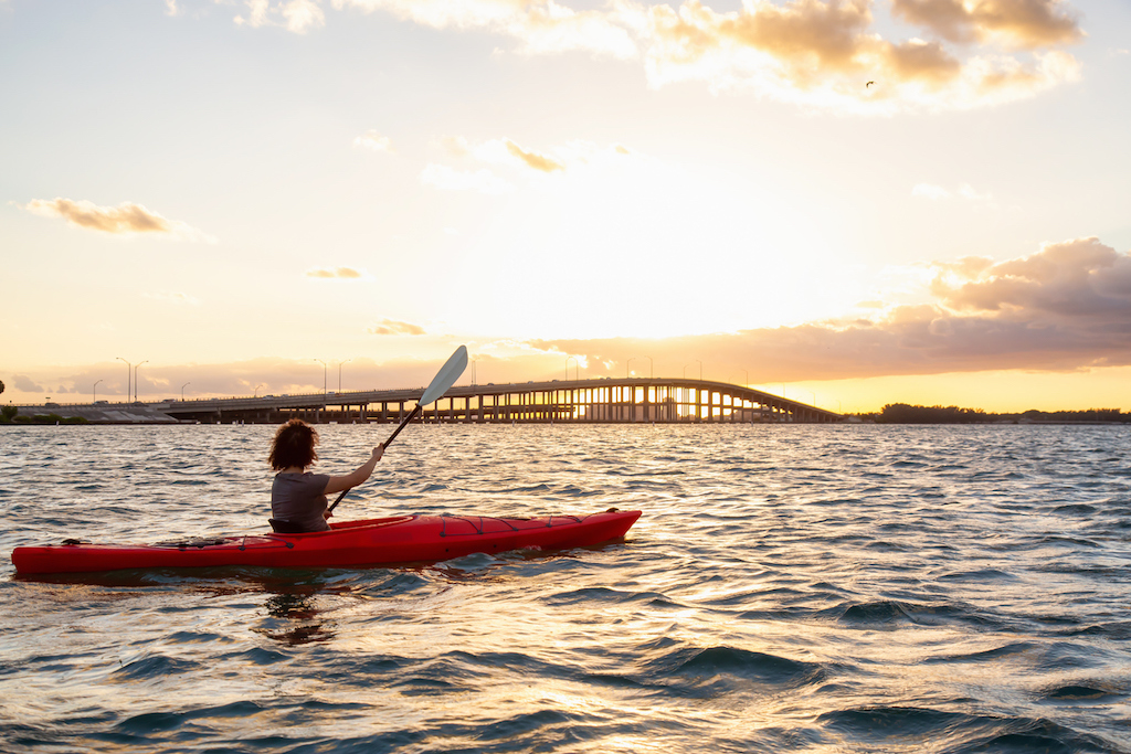 Kayaking in Miami