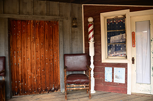 "Barber Shop in Pioneertown, California"