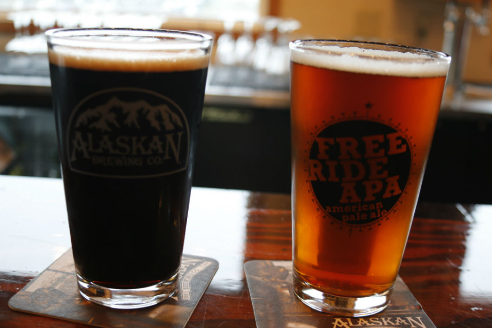 Seasonal Brews at the Alaskan Brewing Company - Juneau, AK
