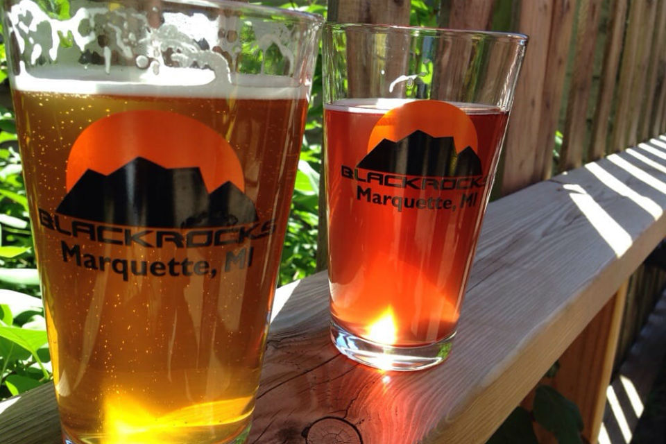 Seasonal Brews at Blackrocks Brewery in Marquette, MI