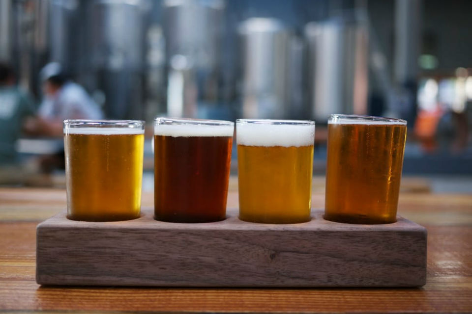 Seasonal Brews at Rhinegeist Brewery, Cincinnati, OH
