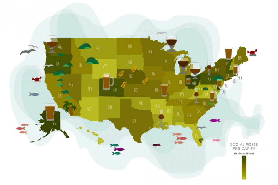Seasonal Brews - Top 15 Cities Beer Graphic