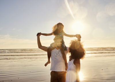 They're a family of beach lovers